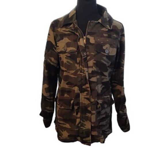 Madden NYC Camo Military Jacket Small - Picture 3 of 13